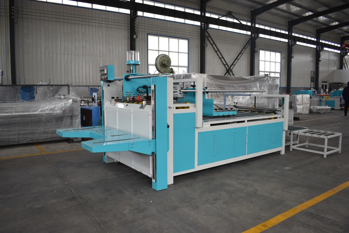 Carton Box Small Gluing Machine Folder Gluer Machine For Corrugated Box ...