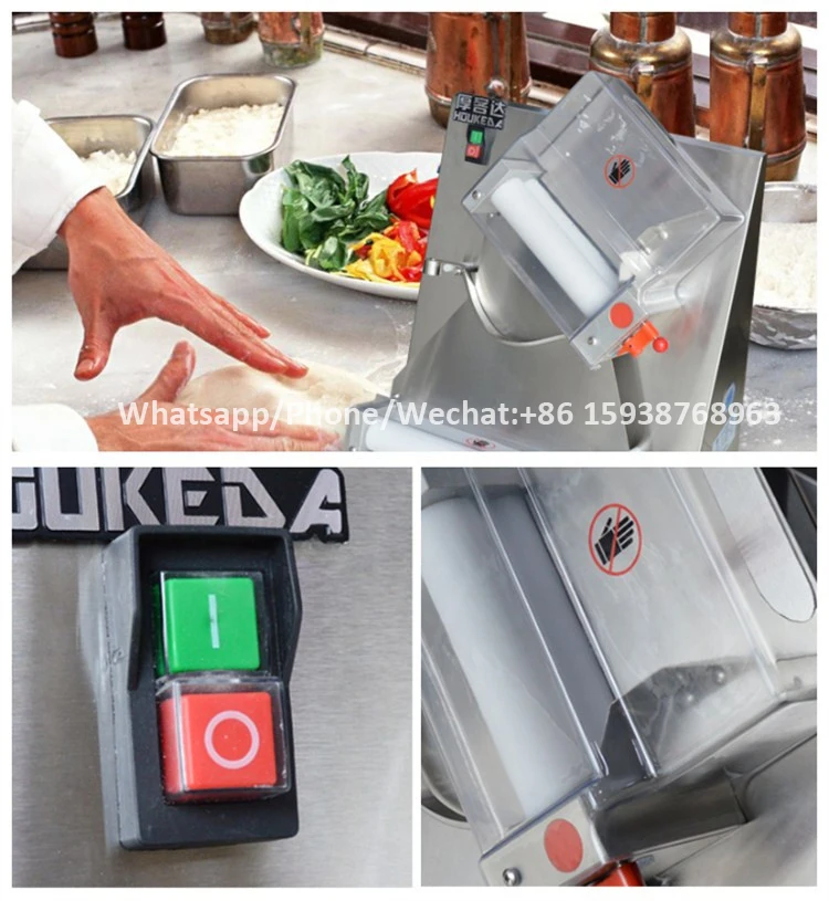 Pizza Bread Dough Roller,Pastry Restaurant Electric Dough Roller