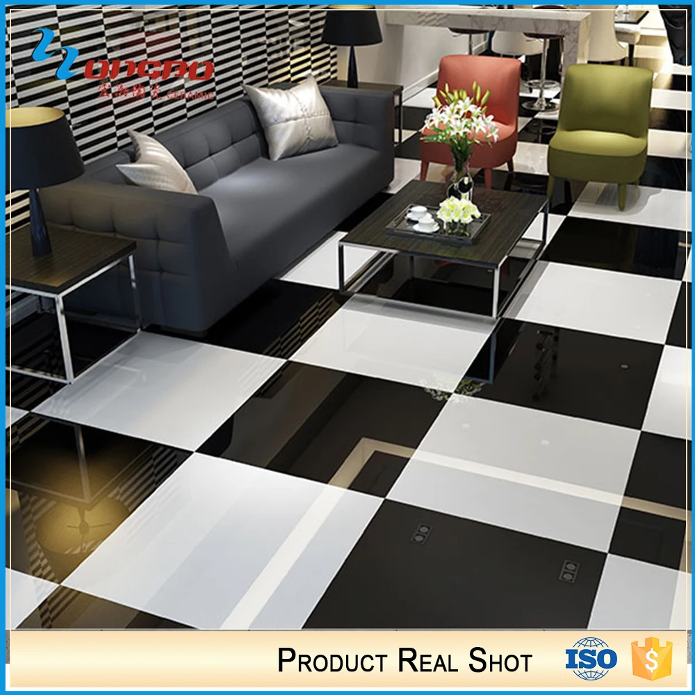 Interieur keuken 80x80 zwart wit vloertegels product id ...