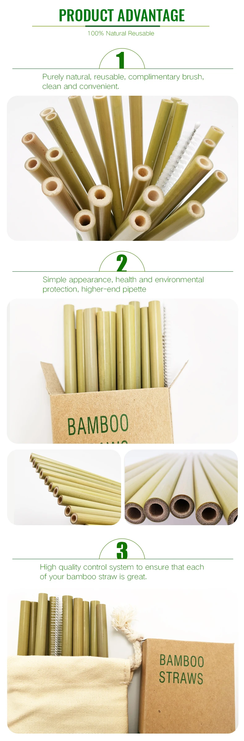 Best Quality Natural Bamboo Drinking Straw For Philippines - Buy Straws ...