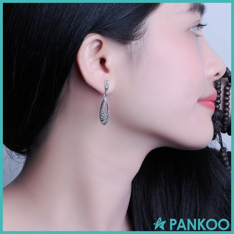 Factory Wholesale Vintage Long 925 Thailand Sterling Silver Earring ...