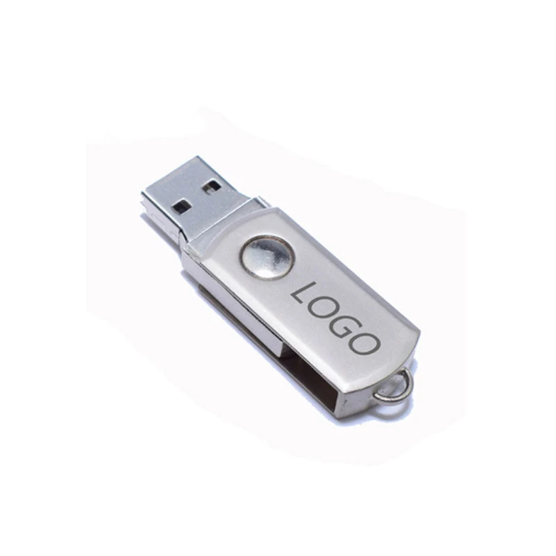 

Key Chain Swivel Usb Flash Drive Custom Logo Thin USB Drive Hot Selling Colorful USB Flash drive 16GB 32GB 64GB A-class Chip
