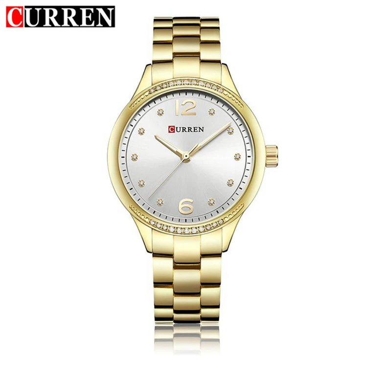 

CURREN 9003 Luxury Women Watch Stainless Steel Gold Silver Fashion Bracelet Watches Ladies Women Wristwatches Relogio Femininos