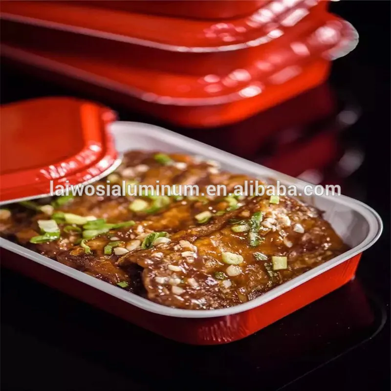 Aluminum Foil Airline Container