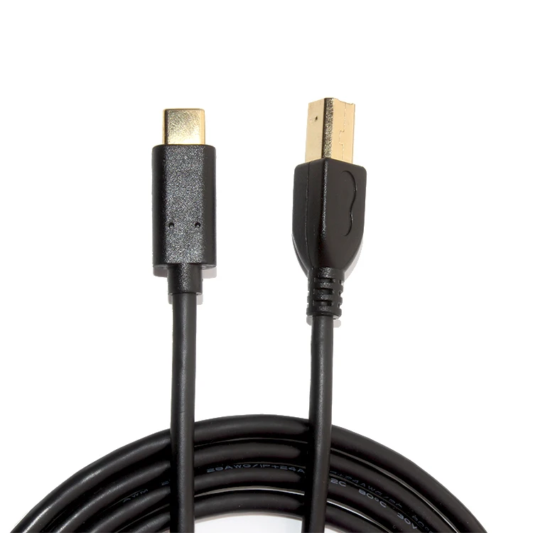 

USB Type B To Type C connector Printer Cable Wire Scanner 5 Pin Usb Type B Cable
