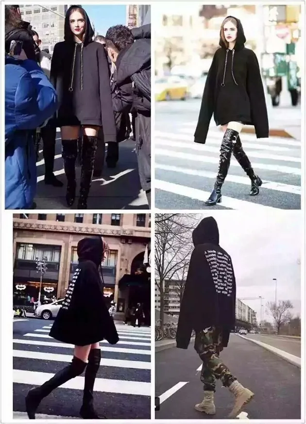 Vetements style hoodie Clearance