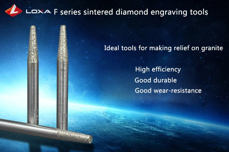 China Best Quality Sintered Diamond Burr For Stone