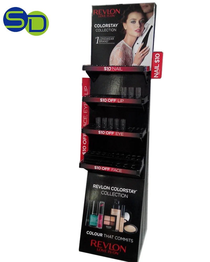 Jl014 Custom Design Eyebrow Pencil Mascara Liquid Makeup Stand Cosmetic Shop Racking Display