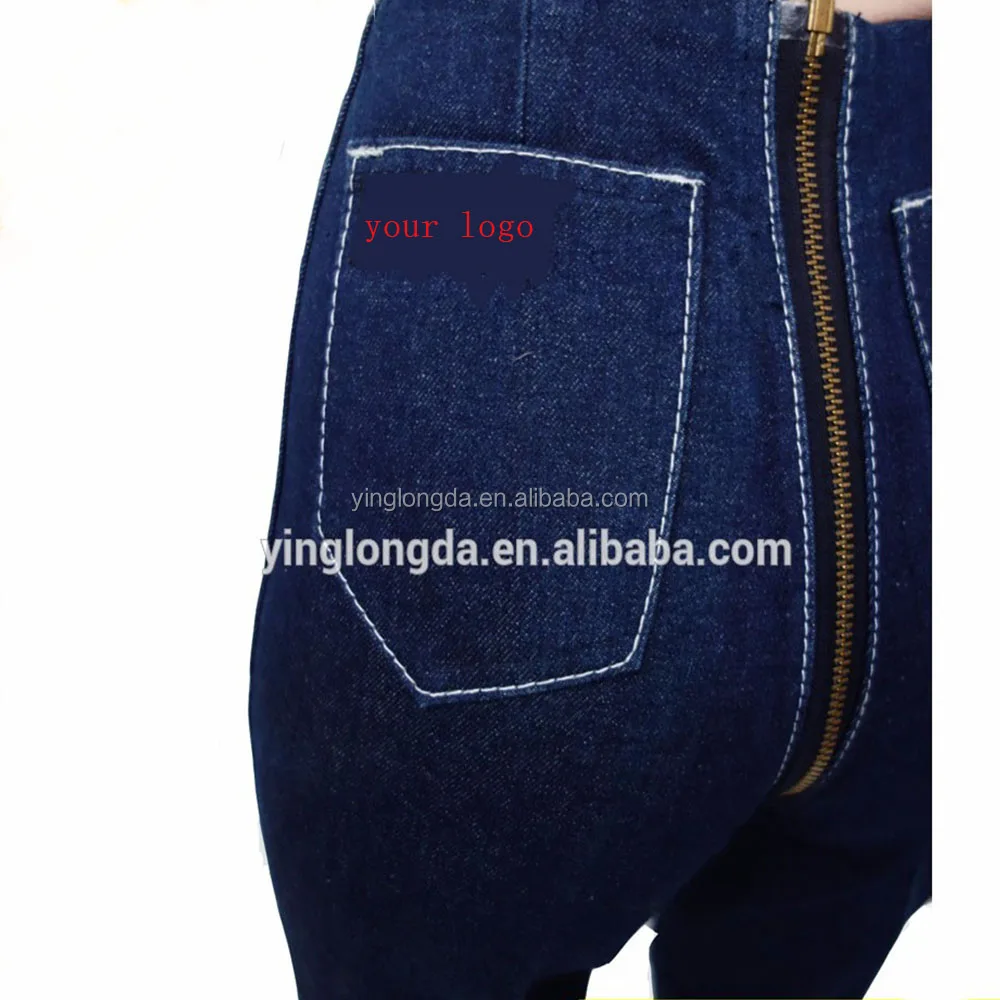 women's zipper crotch pants