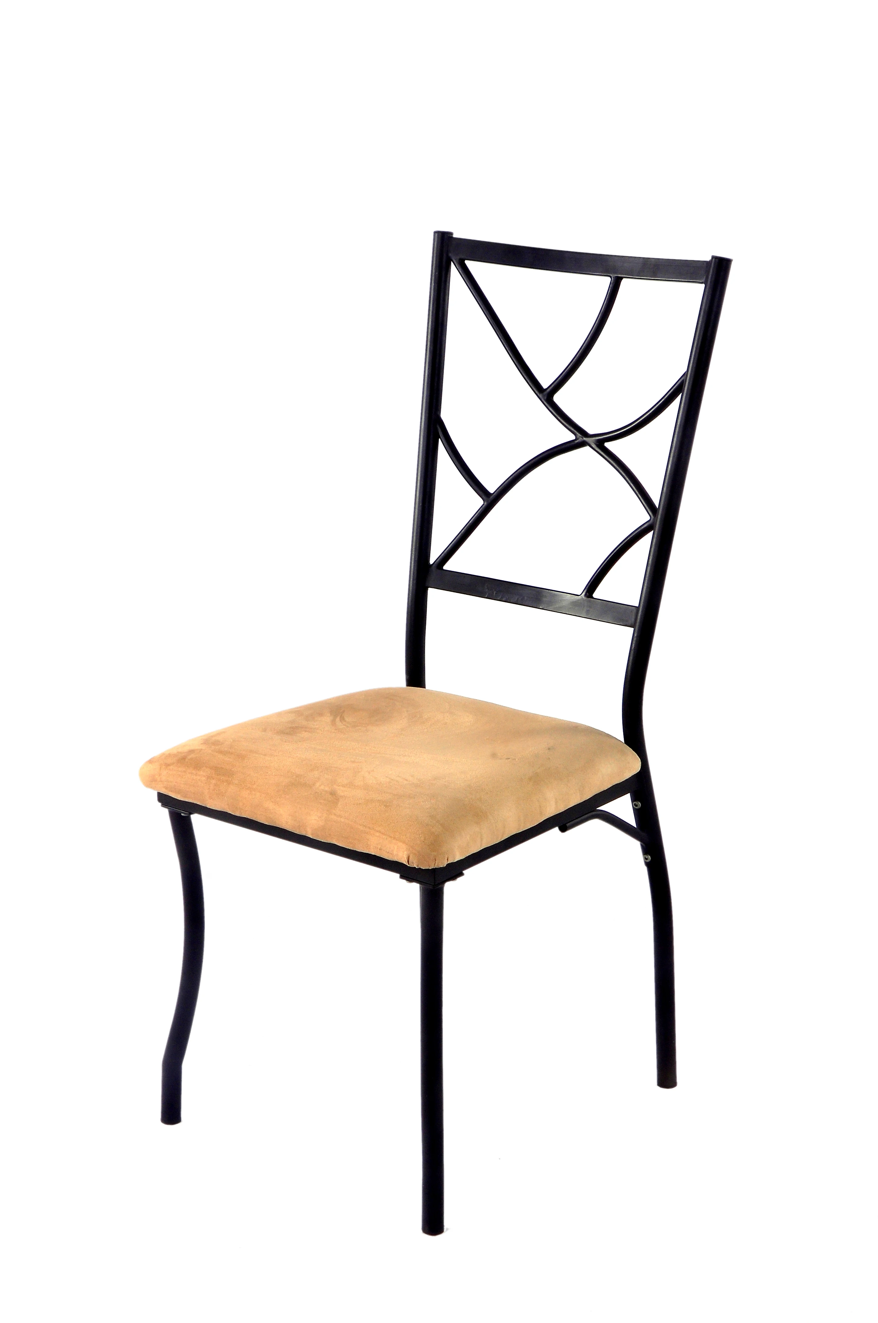 
2019 popular metal modern dining table set room furniture 