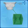 First Quality Natural Design Pillar Head Gypsum Roman Capital Molds