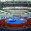prefabricated Large-span space steel structure truss football stadium