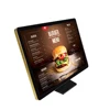 Lijia Milktea shop Bar Illuminated Menu Display Restaurant Glass led food 600*400 price list Menu Board