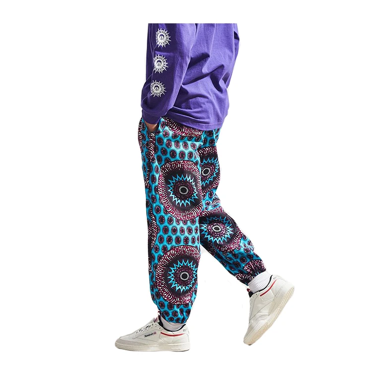 printed baggy pants