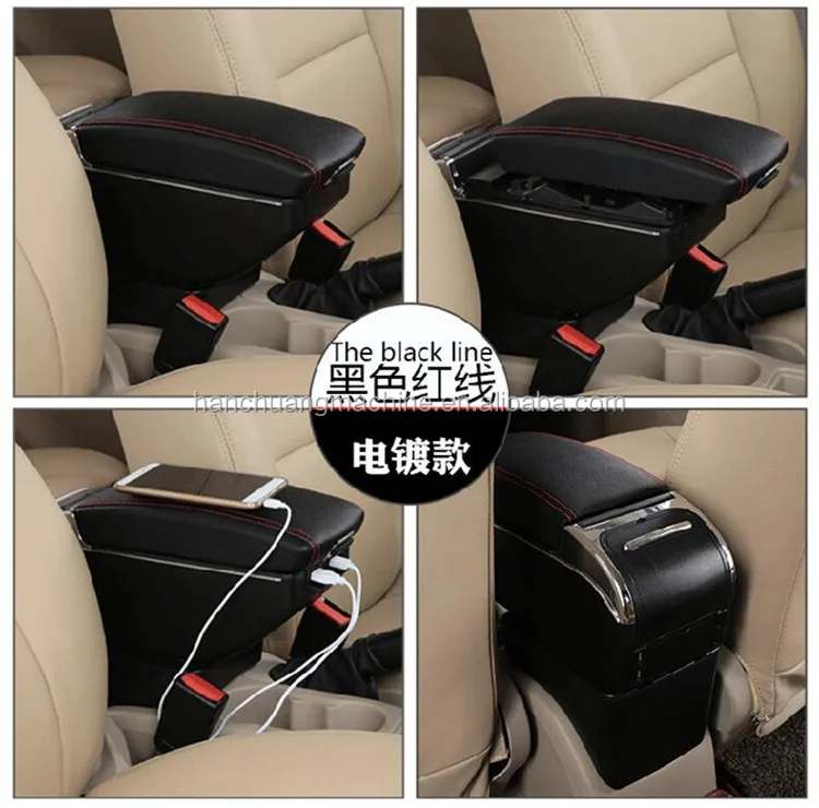 High Quality Car Console Box For Captur/ Universal Car Console Box With