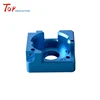 metal CNC machined parts secondary process Chromating bead blasted surface finish silk screening