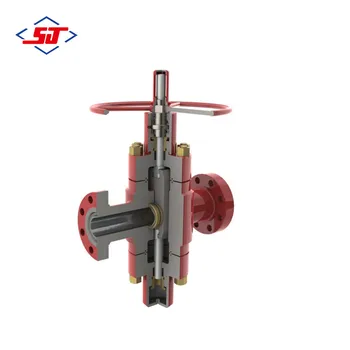 Shengji wireline pressure control equipment wellhead gate valves christmas tree valve