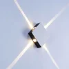 2 Years Warranty LED Light Source Hotel Bedroom Lamp 4 Ways Cross Star LED Wall Light