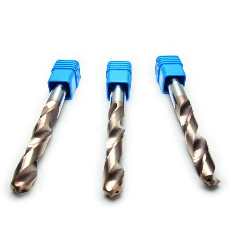 

CNC milling cutting tools OBT High efficiency Carbide Drill bits HRC55 Inner coolant Drill For Stainless Steel