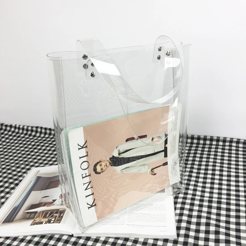 sac vinyle transparent mango