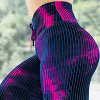 

Custom high waisted workout fitness yoga pants scrunch butt gym leggings for women