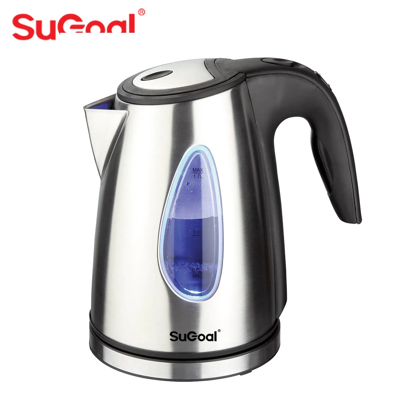 Fashion Design High Quality 1.8l Stainless Steel Kettle Wiht Water