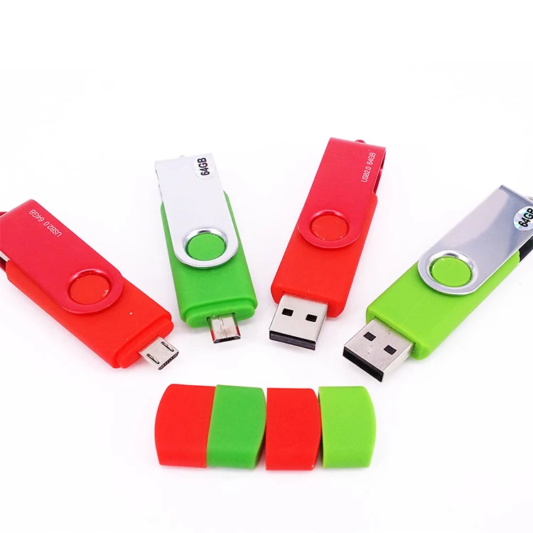 Factory wholesale OTG 4GB 8GB 16GB 32GB 64GB OTG 2-in-1 support USB flash drive USB flash drive OTG - ANKUX.COM