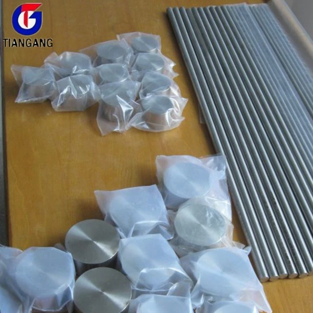 
High quality ASTM B338 Titanium Grade 5 Round Rods 