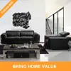 extra large sectional modern design leather sofa for villa