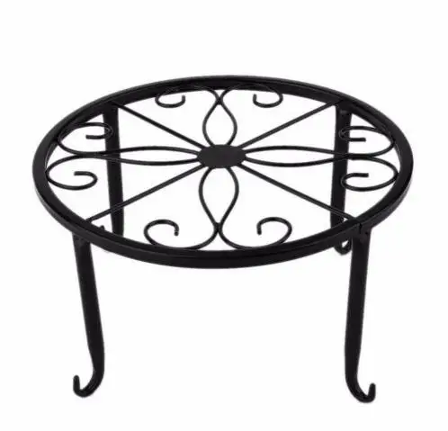 

European Style Flower Pot Rack Metal Design Bonsai Potted Plant Stand Household Sitting Room Balcony Flowerpot Shelf