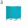 Durable Three Sections Stainless Steel Hospital Bed Screen