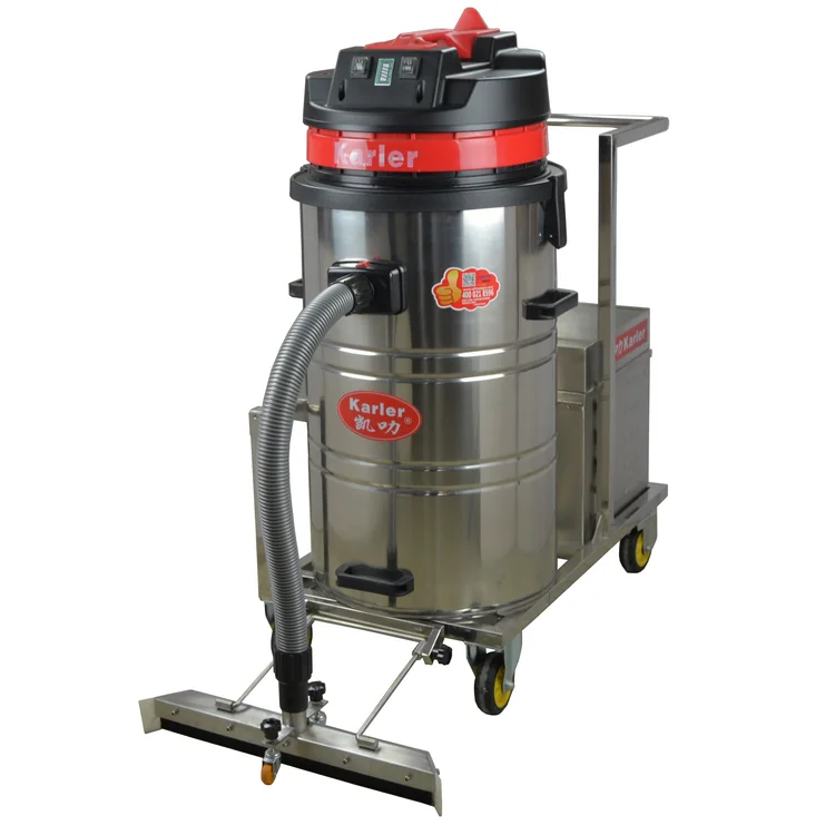 80l Battery Operated Industrial Vacuum Cleaner For Large Area Cleaning