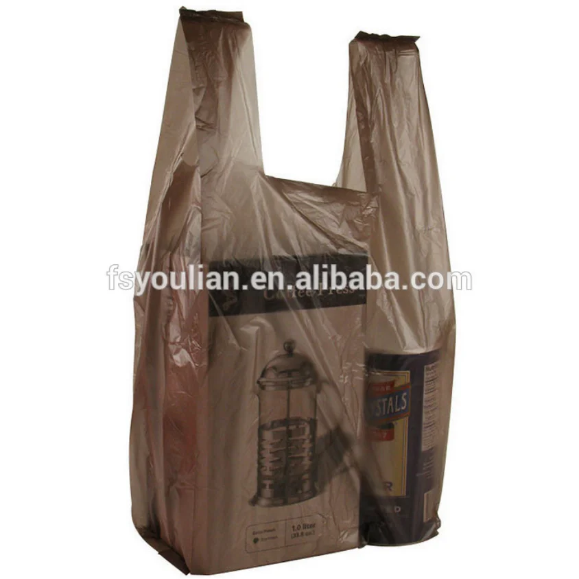 T Shirt Bag Shopping Plastic Environment Protection Disposable Pe