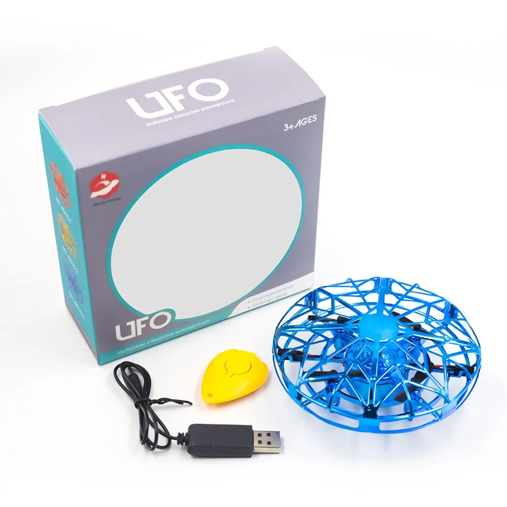 Ufo Infrared Sensor Induction Aircraft Mini 4 Axis Flight Toys Ufo