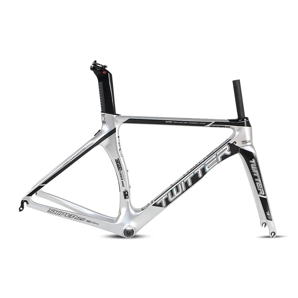 Twitter 48cm / 50cm / 52cm / 54 Cm / 56 Cm Carbon Aero Road Bike Frame