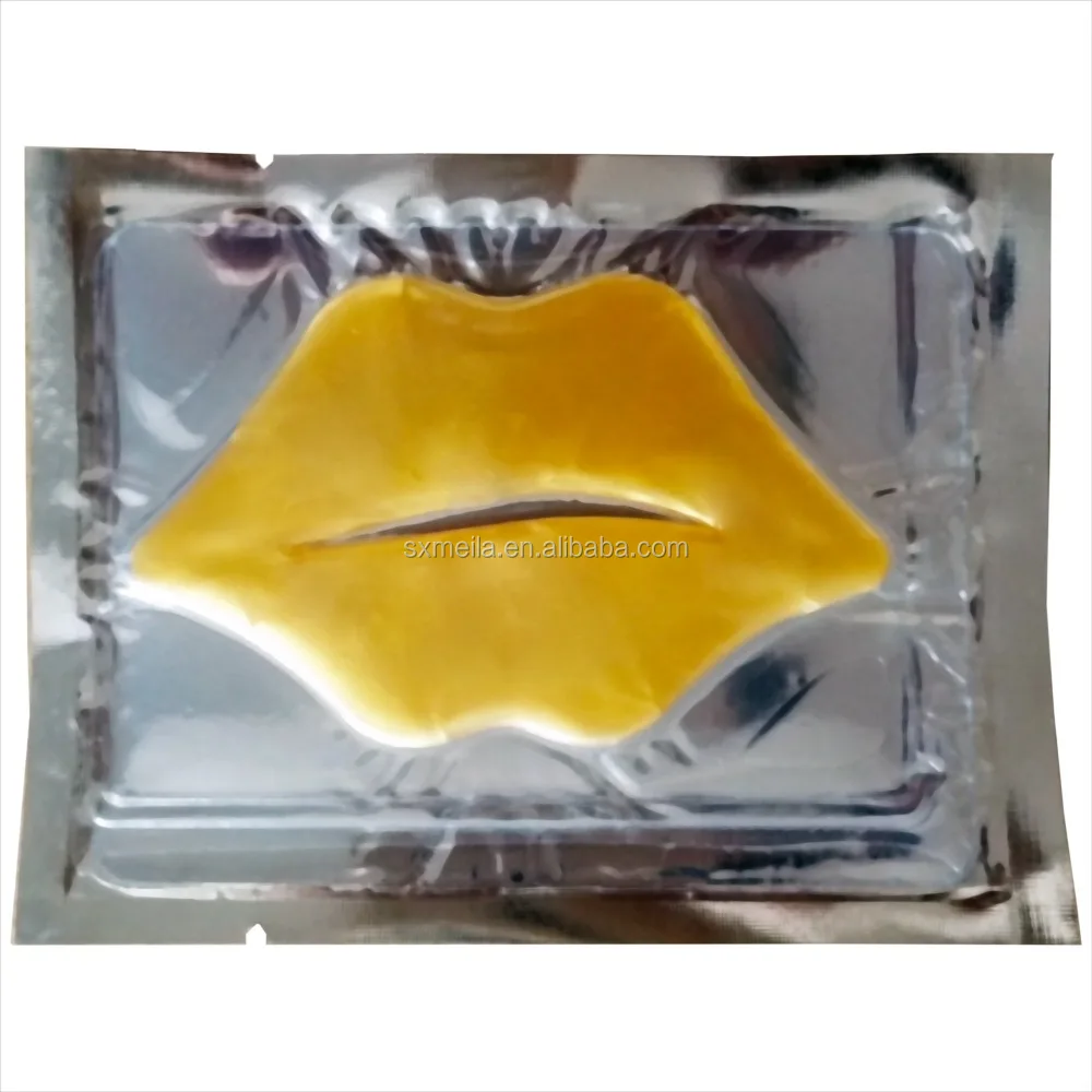 

Beauty Skin Care Crystal Collagen 24K Gold Lip Mask