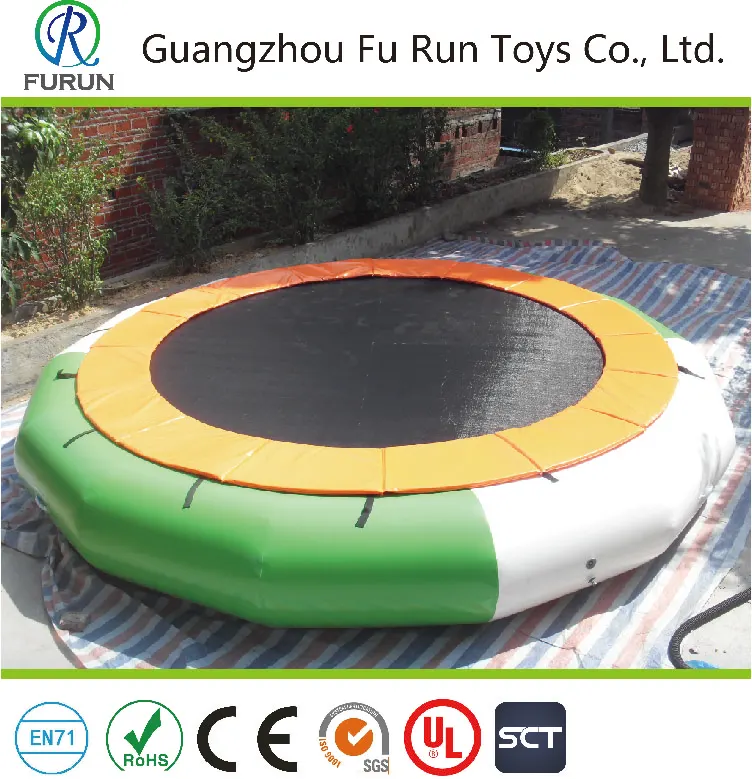 inflatable pool trampoline