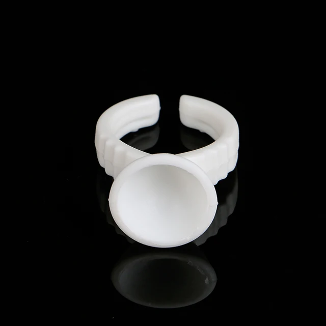 

Manufacturers Supply High-quality Disposable Microblade Permanent Makeup Pigment White Ring Cup