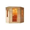 2-4 person wooden mini home sauna and dry steam sauna room