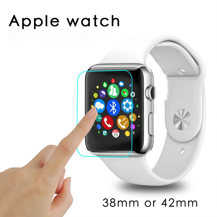 Factory Tempered Glass Screen Protector Guard For Apple Watch For