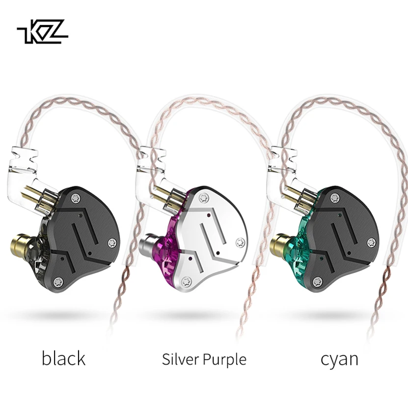 High Performance Original KZ Factory ZSN Headset Hifi Stereo Sport Earphone