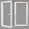 2019 latest aluminum windows line modern style designs