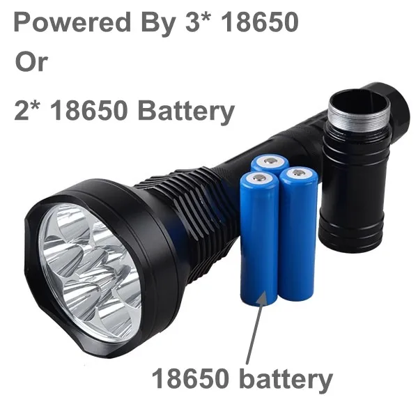 TP-1889 9 XML T6 Most Powerful LED Flashlight