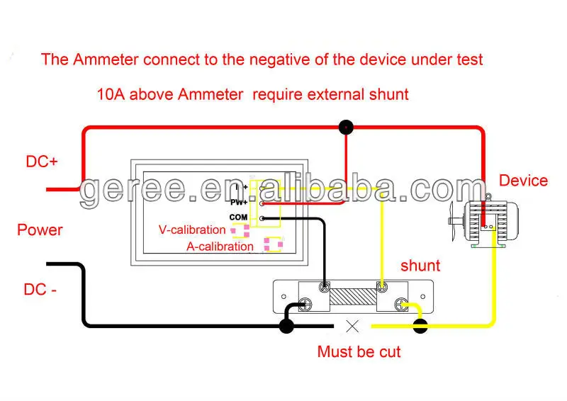 DC Voltmeter Ammeter - Precise Measurement with YB27VA