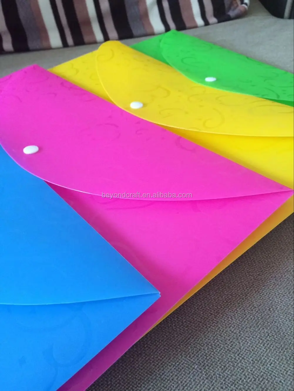 A4 Size Clear Transparent Plastic Poly Pp Document Folder File Bags