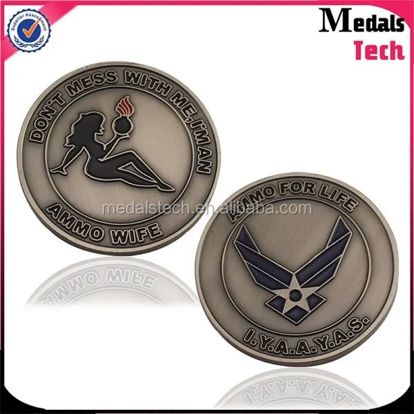 Promotion Gifts real silver plated custom 3D man commemorative coin