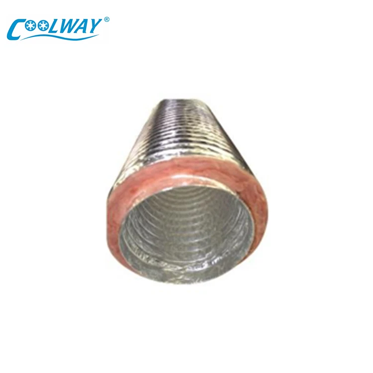 Hot Sale Ventilation System/ Parts Silent Flexible Duct Insulated Flexible Duct Aluminum Foil Flexible Duct for Industrial