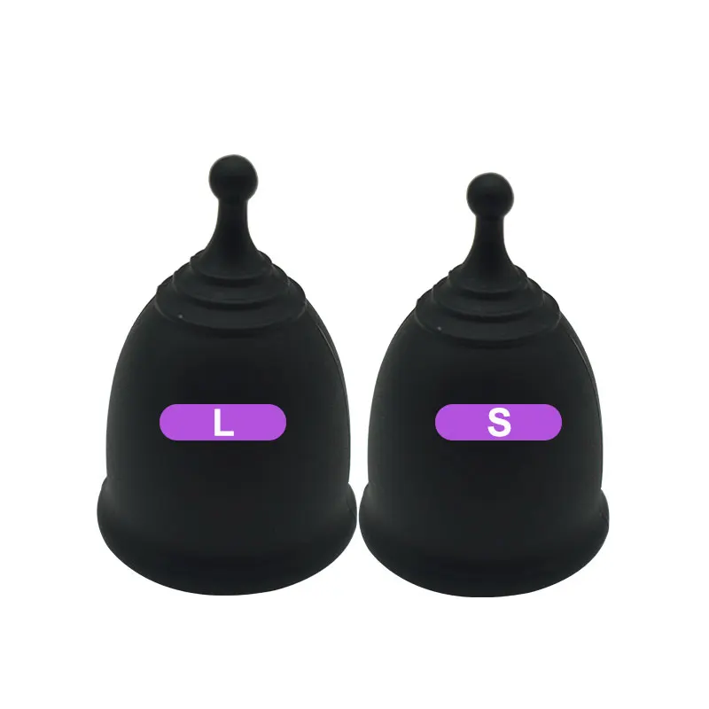 

Consume menstrual cup FDA Reusable Period Cup Black Menstrual Cup, Customized