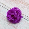 Factory Wholesale Lovely Mini Silk Carnation Artificial Flowers Head