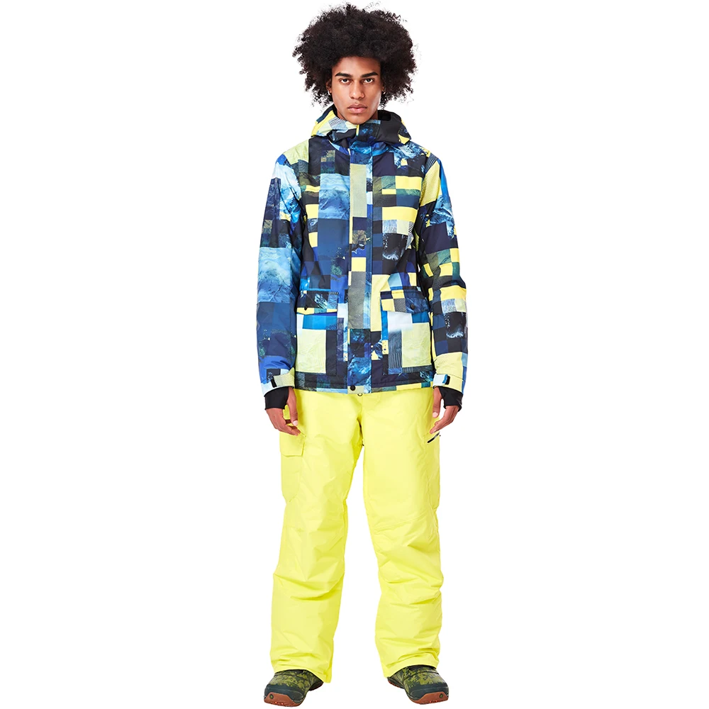 

Waterproof men snow ski jacket and pants Suit Winter custom ski jacket Sets